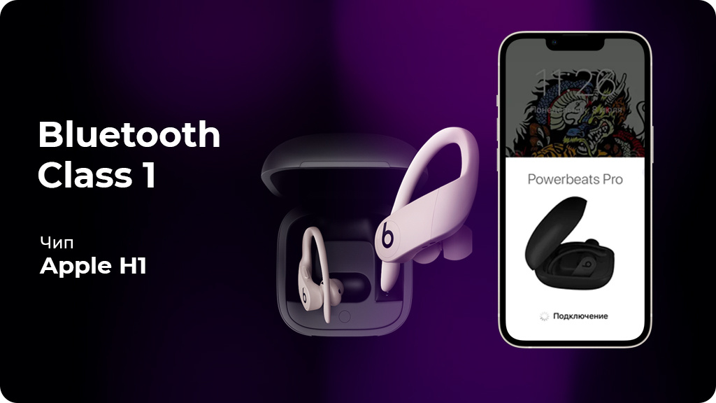 Беспроводные наушники Beats Powerbeats Pro Голубые
