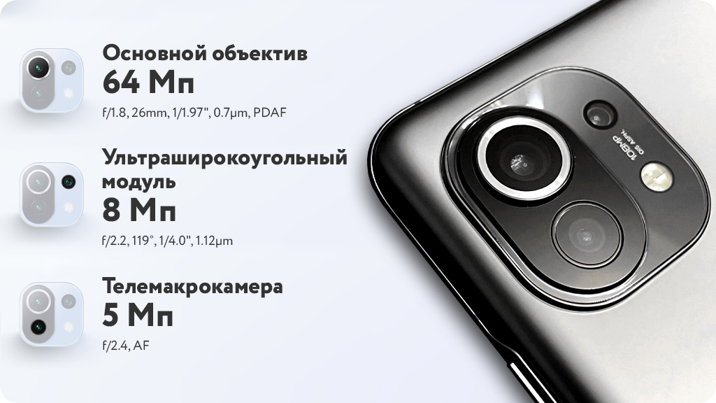 Xiaomi 11 Lite 5G NE 8/128Gb Розовый Global Version