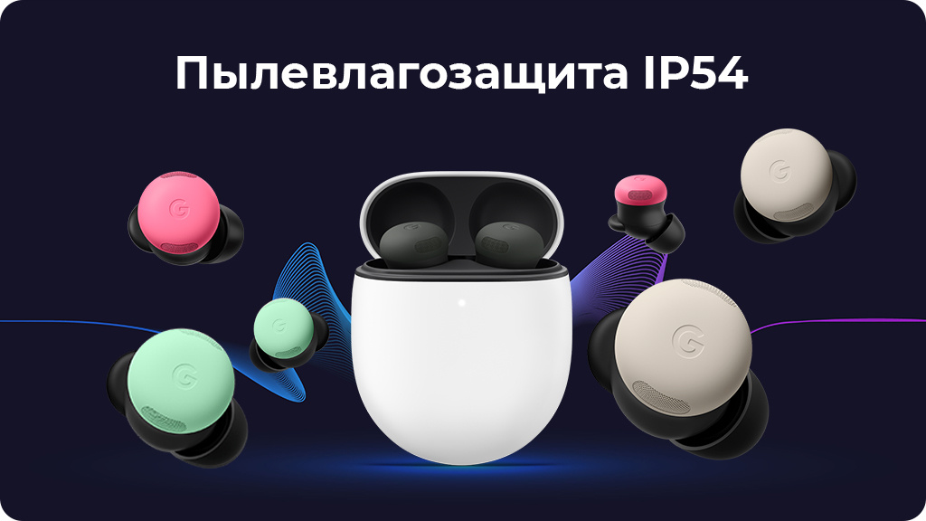 Беспроводные наушники Google Pixel Buds Pro 2, Wintergreen (Зеленый)