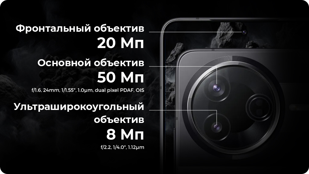 Xiaomi Poco F7 Pro 12/256Gb Global Серебристый